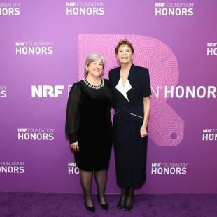 RISE Up Partner of the Year honorees at NRF Foundation Honors step and repeat